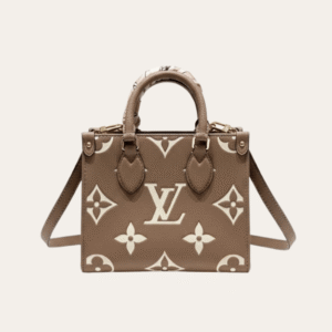 Louis Vuitton Onthego Mini Taupe Monogram 7.1 Inches