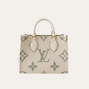 Louis Vuitton Onthego Small Monogram Ivory Sage 9.8 Inches