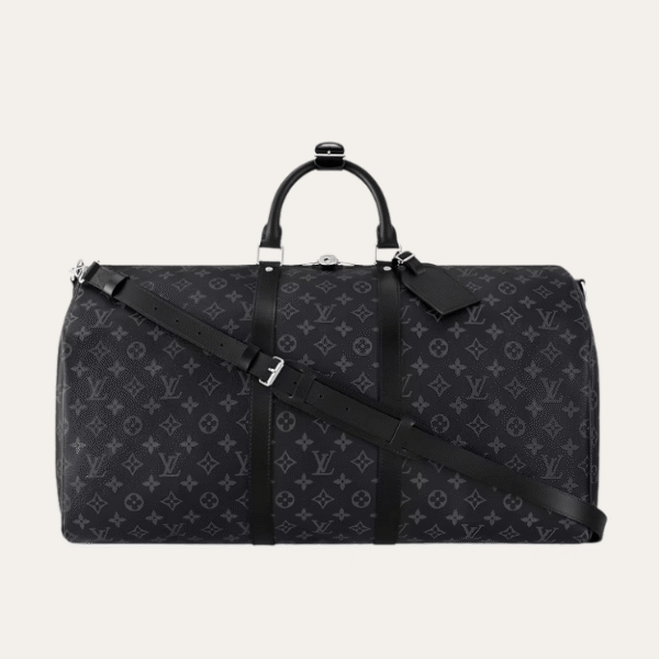 Louis Vuitton Keepall 45 Monogram Eclipse Black 17.7 Inches M40605