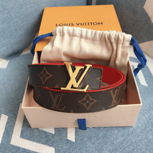 AURLV-BELT1003.png Louis Vuitton 30Mm Reversible Belt Brown Red