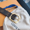 Louis Vuitton Belt Monogram Brown Golden