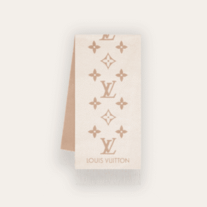 Louis Vuitton Reykjavik Scarf Beige 70.9 Inches M78123