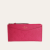 AURLV-WALLET1022 Louis Vuitton Pochette Melanie Monogram Empreinte Fuchsia 9 Inches M68712