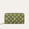 Louis Vuitton Zippy Wallet Monogram Empreinte Green M81279 7.5 Inches