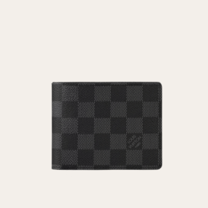 Louis Vuitton Multiple Wallet Damier Graphite 11.5 Inches N62663