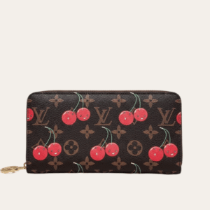 Louis Vuitton Zippy Wallet Murakami Cherry 7.5 Inches