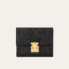 Louis Vuitton Métis Compact Wallet Black 4.5 Inches M80880