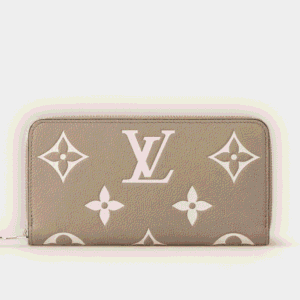 Louis Vuitton Zippy Wallet Bicolor Taupe/Beige 7.7 Inches M14229