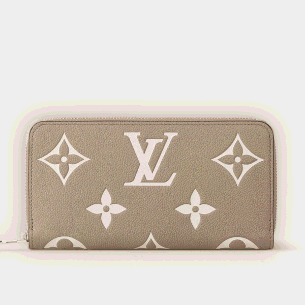 Louis Vuitton Zippy Wallet Bicolor Taupe/Beige 7.7 Inches M14229
