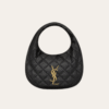 AURYSL-BAG1006 Saint Laurent Icare Hobo Bag Black 10.2 Inches 851689Aaang1000