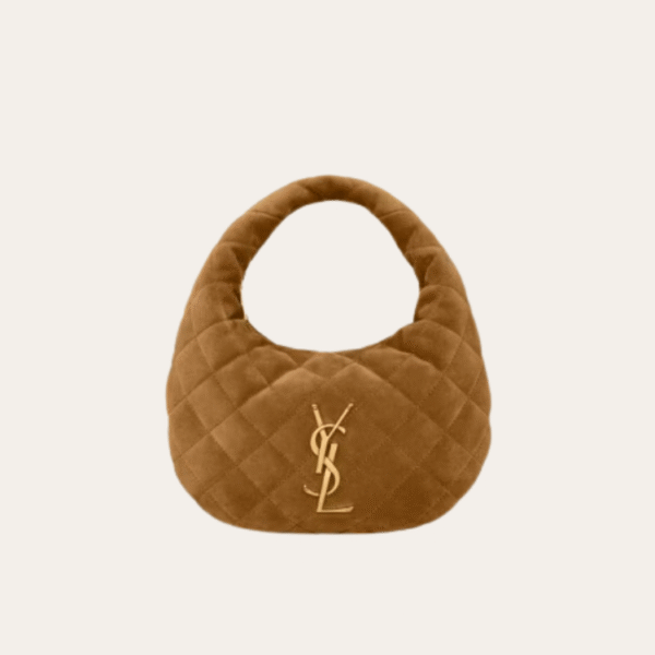 AURYSL-BAG1007 Saint Laurent Icare Hobo Bag Tan 9.4 Inches