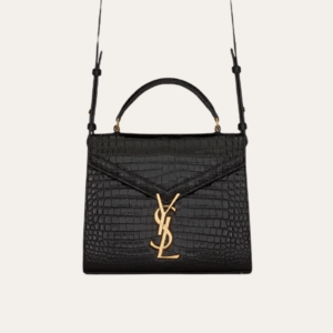 Saint Laurent Cassandra Bag Black 7.9 Inches