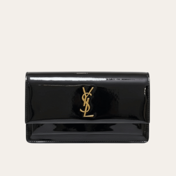 Saint Laurent Envelope Woc Black Bag 8.7 Inches