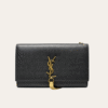 Saint Laurent Kate Woc With Tassel Black 9.4 Inches