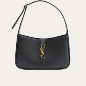 Saint Laurent Le 5 À 7 Hobo Bag Black 9.4 Inches