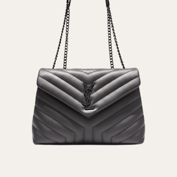 Saint Laurent Loulou Bag Black 11.8 Inches