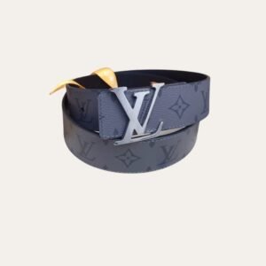 Louis Vuitton Reversible Lv Belt Monogram Eclipse Lv Belt M0450V