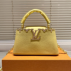 Louis Vuitton Capucines Nano Bag Yellow 8.7 Inches