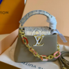 Louis Vuitton Capucines Nano Taupe 7.9 Inches