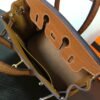 Hermes Birkin Touch Togo Handbag Brown 25cm