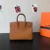 Hermes Birkin Touch Togo Handbag Brown 25cm