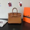 Hermes Birkin Touch Togo Handbag Brown 25cm