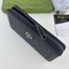 Gucci Ophidia Zip Around Wallet Dark Blue 19Cm 706844 Uulbn 4055