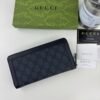 Gucci Ophidia Zip Around Wallet Dark Blue 19Cm 706844 Uulbn 4055