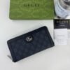 Gucci Ophidia Zip Around Wallet Dark Blue 19Cm 706844 Uulbn 4055