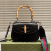 DETAIL-PICTURE-10-1 Gucci Bamboo 1947 Mini Top Handle Bag Black 7.1 Inches 786482 AADJQ 9589 