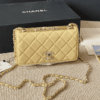 Chanel Trendy Cc Woc (Wallet On Chain) Pastel Yellow 7.5 Inches