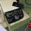 Gucci Gg Marmont 2-In-1 Shoulder Bag Black 8.7 Inches