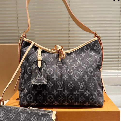 Louis Vuitton Carryall Denim Grey Monogram 11.4 Inches