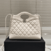 Chanel 31 Shopping Bag White 13.8 Inches