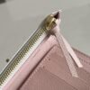 Details-Emlina-4-1 Louis Vuitton Victorine Wallet Rose Ballerine Pink 4.7 Inches 1 N64022