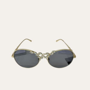 Chanel Pilot Sunglasses Gold For Women A71582 X02570 L9514