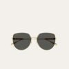Gucci Butterfly Sunglasses Grey GG1435SA 00158