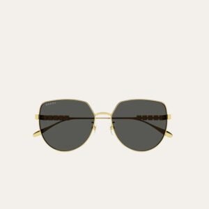 Gucci Butterfly Sunglasses Grey GG1435SA 00158