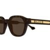 Gucci Tortoiseshell Round Sunglasses