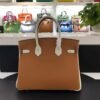 HBPBR01-1.jpg Hermes Birkin 30 Togo Brushed Leather Gold Hardware Brown 30Cm