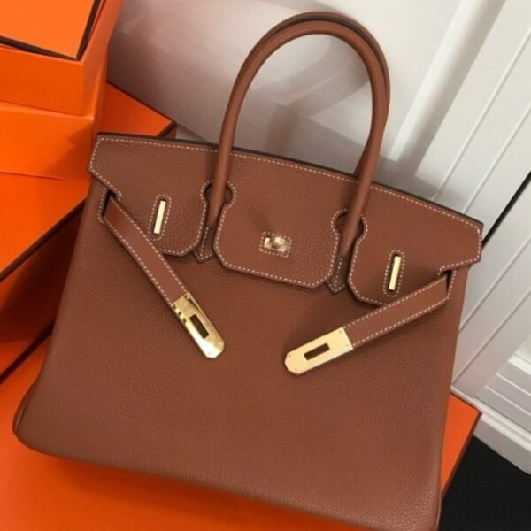 Hermes Birkin 35 Epsom Gold Brown 35cm