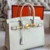 Hermes Birkin 30 Togo Mushroom White 30Cm
