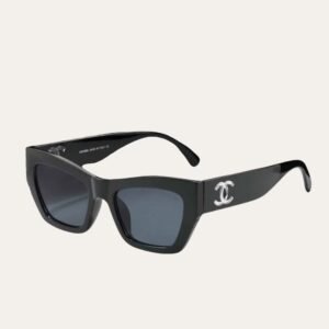 Chanel Cat Eye Sunglasses Acetate And Nylon Black