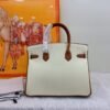 Hermes Birkin 30 Togo Brushed Leather Gold Hardware Beige Brown 30Cm
