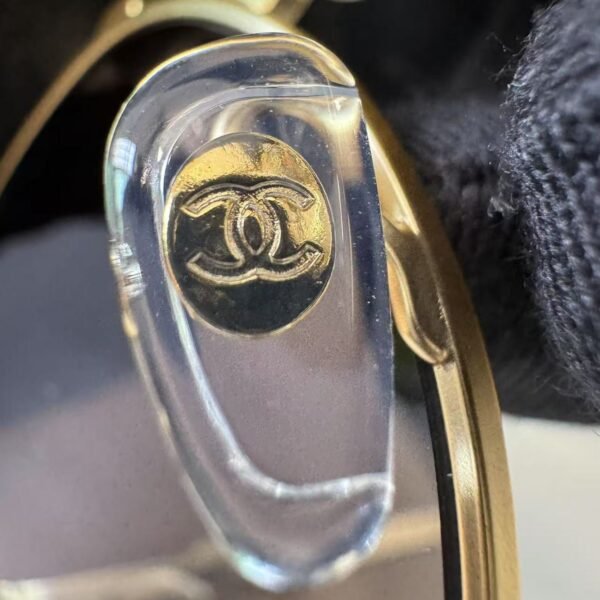 Chanel Pilot Sunglasses Gold For Women A71582 X02570 L9514