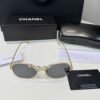 Chanel Pilot Sunglasses Gold For Women A71582 X02570 L9514