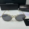 Chanel Pilot Sunglasses Gold For Women A71582 X02570 L9514