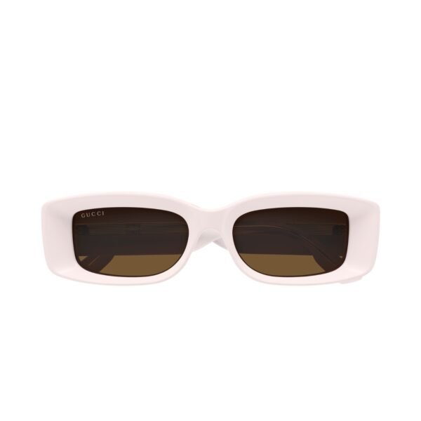 Gucci Rectangle Sunglasses Ivory GG1528S-003