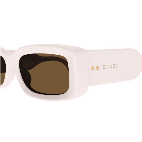 Gucci Rectangle Sunglasses Ivory GG1528S-003