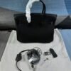 hermes1.jpg Hermès Birkin B25 Togo Black 25Cm Silver Hardware